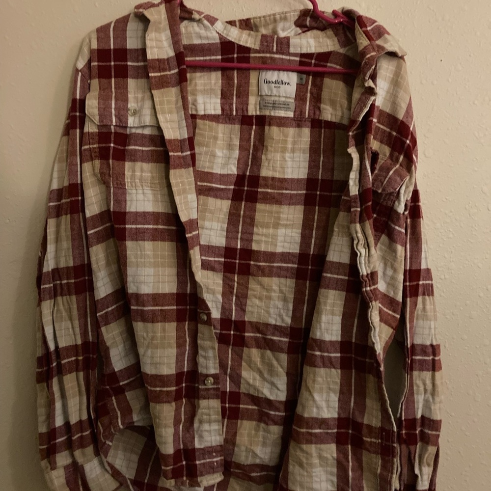 Very comfy oversized flannel